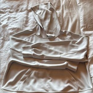 lululemon athletica Softstreme Hoodie. Colour Light Vapor. Great condition